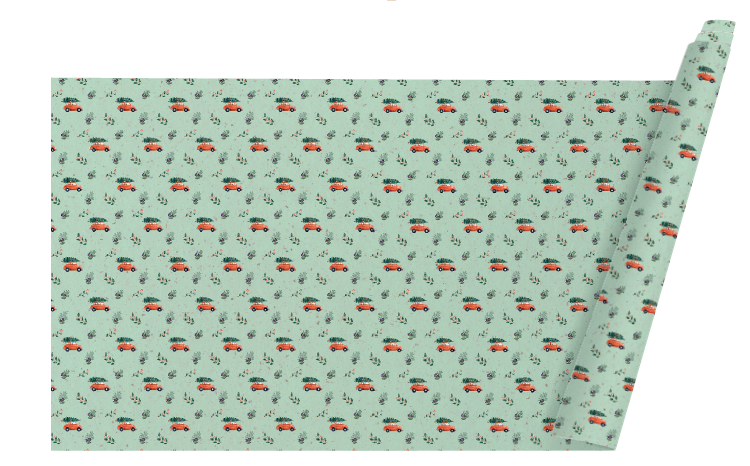 WRAPPING CHRISTMAS PAPER 11 (3x10 ROLLEN)