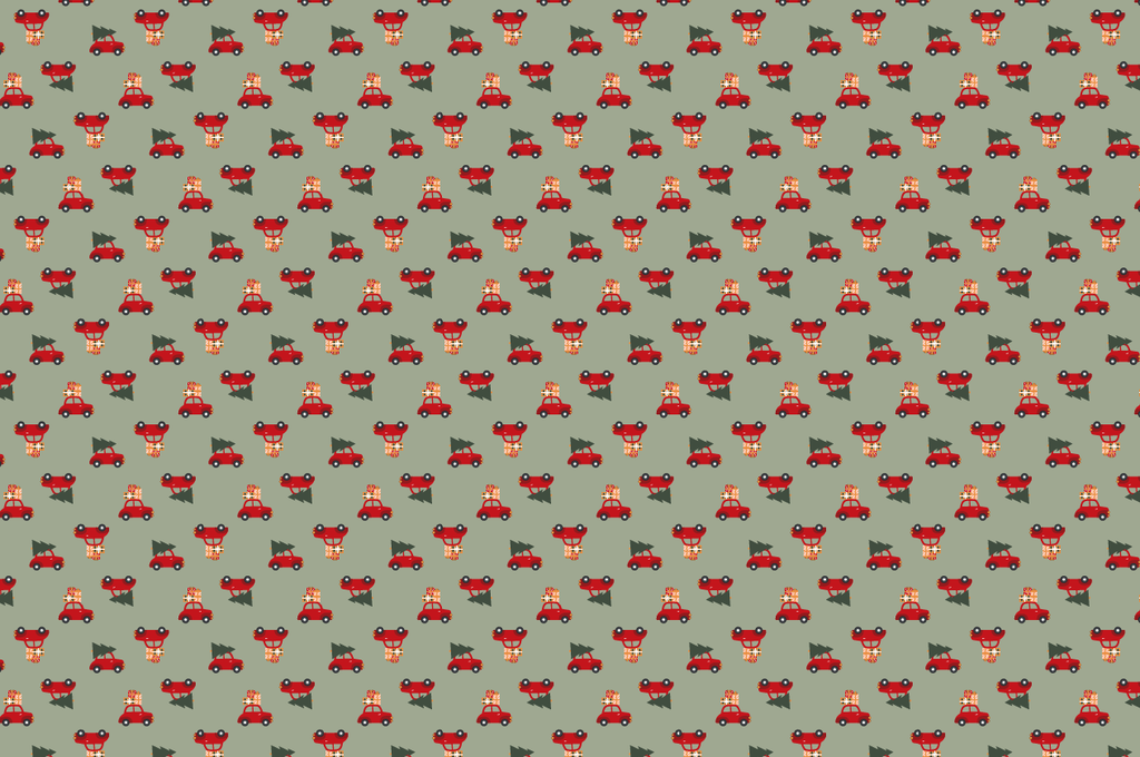 GIFT WRAP SET JUST JOLLY