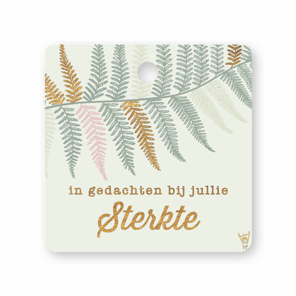 CADEAUKAARTJE - IN GEDACHTEN BIJ JULLIE