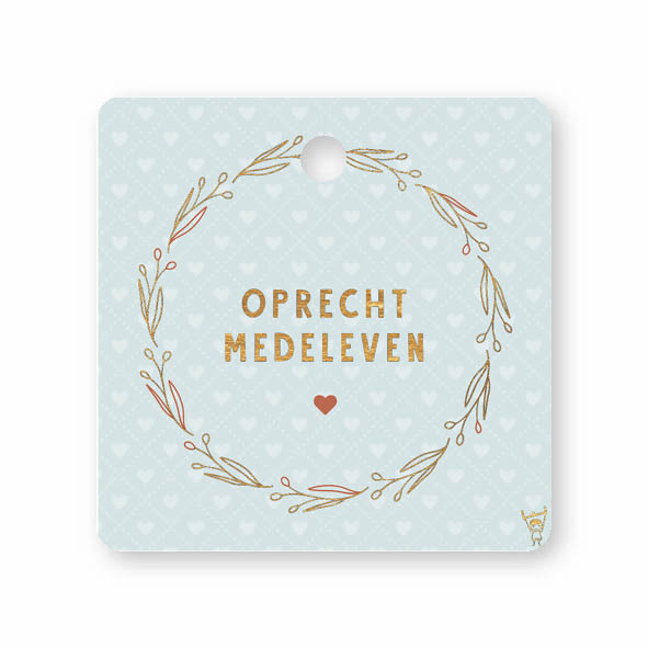 CADEAUKAARTJE - OPRECHT MEDELEVEN
