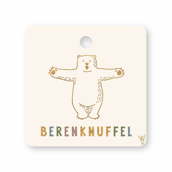 CADEAUKAARTJE - BERENKNUFFEL
