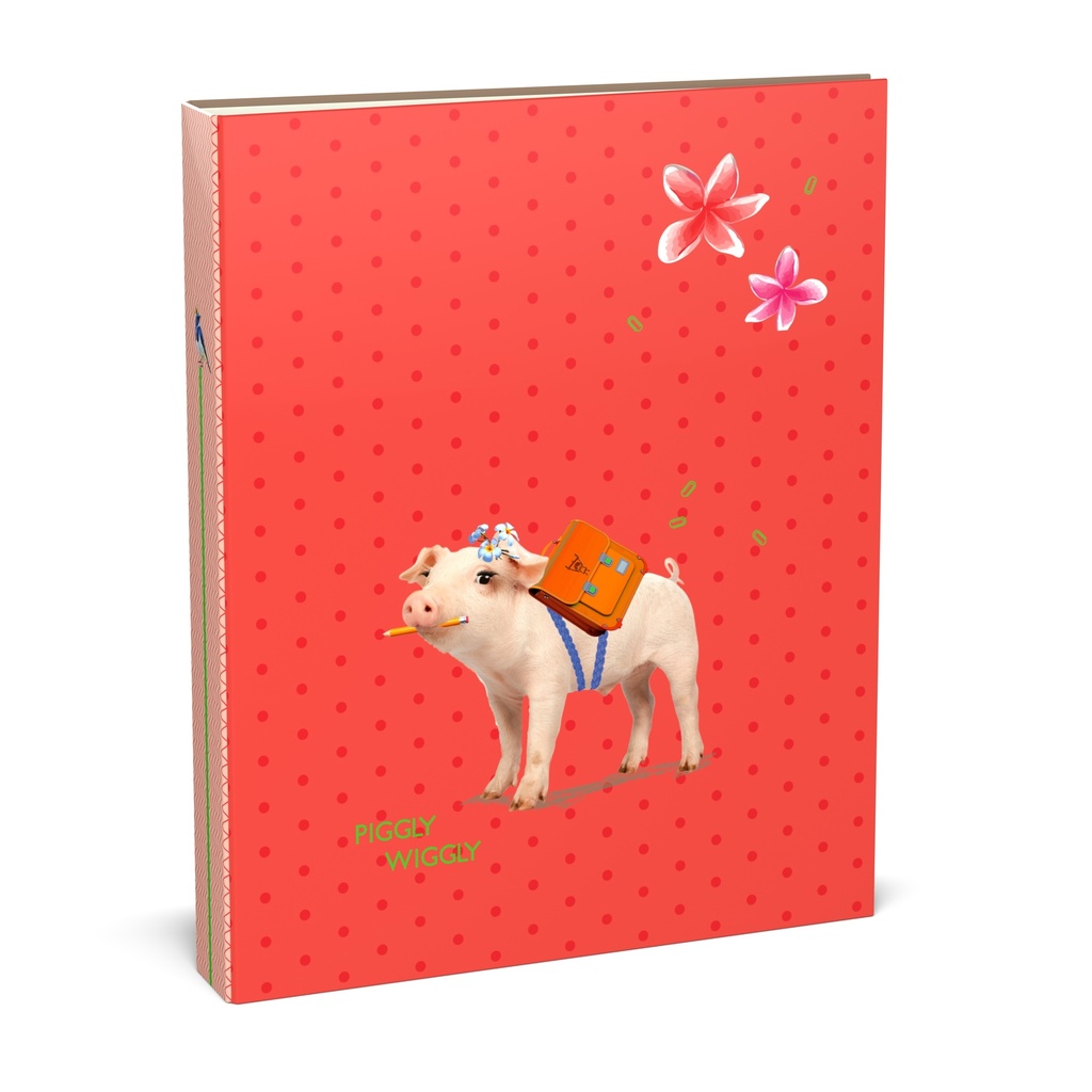 RINGBINDER A4 PIGGLY WIGGLY