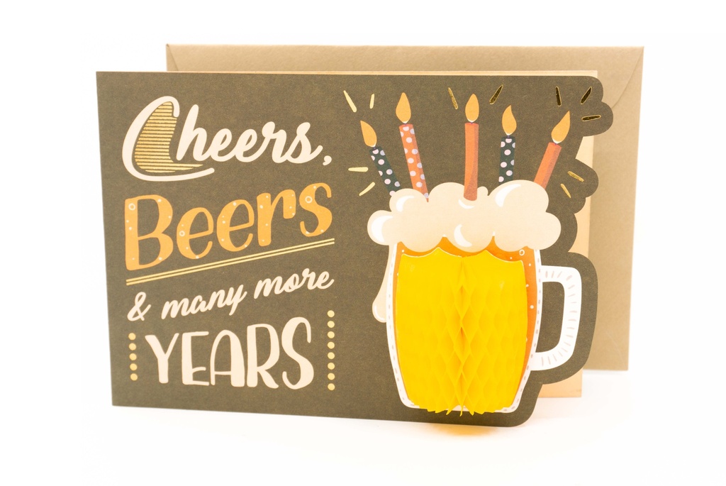CHEERS, BEERS &amp; MANY MORE YEARS