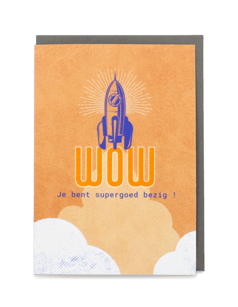 WOW JE BENT SUPER GOED BEZIG