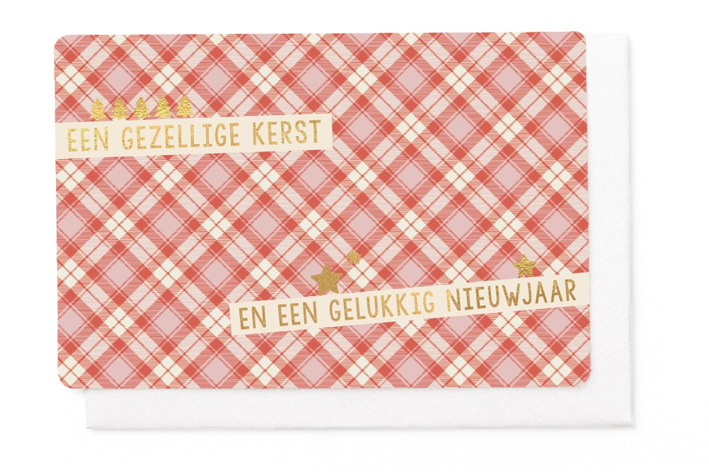EEN GEZELLIG KERST EN EEN GELUKKIG NIEUWJAAR