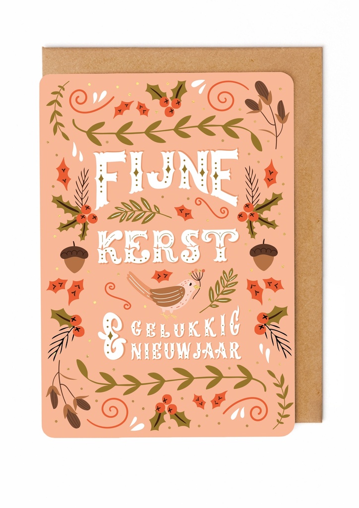 FIJNE KERST & GELUKKIG NIEUWJAAR