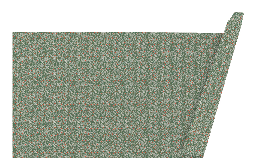 WRAPPING CHRISTMAS PAPER VERT
