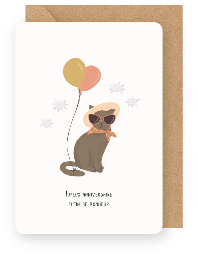 JOYEUX ANNIVERSAIRE - PLEIN DE BONHEUR