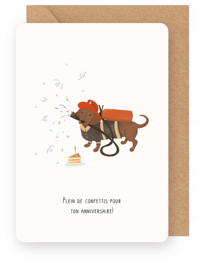 PLEIN DE CONFETTIS POUR TON ANNIVERSAIRE