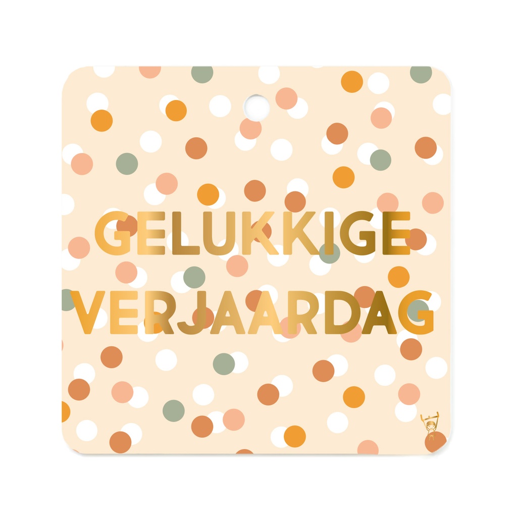 CADEAUKAARTJE - GELUKKIGE VERJAARDAG