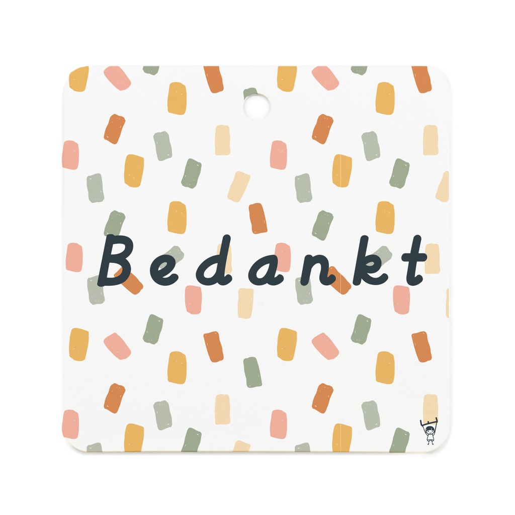 CADEAUKAARTJE - BEDANKT