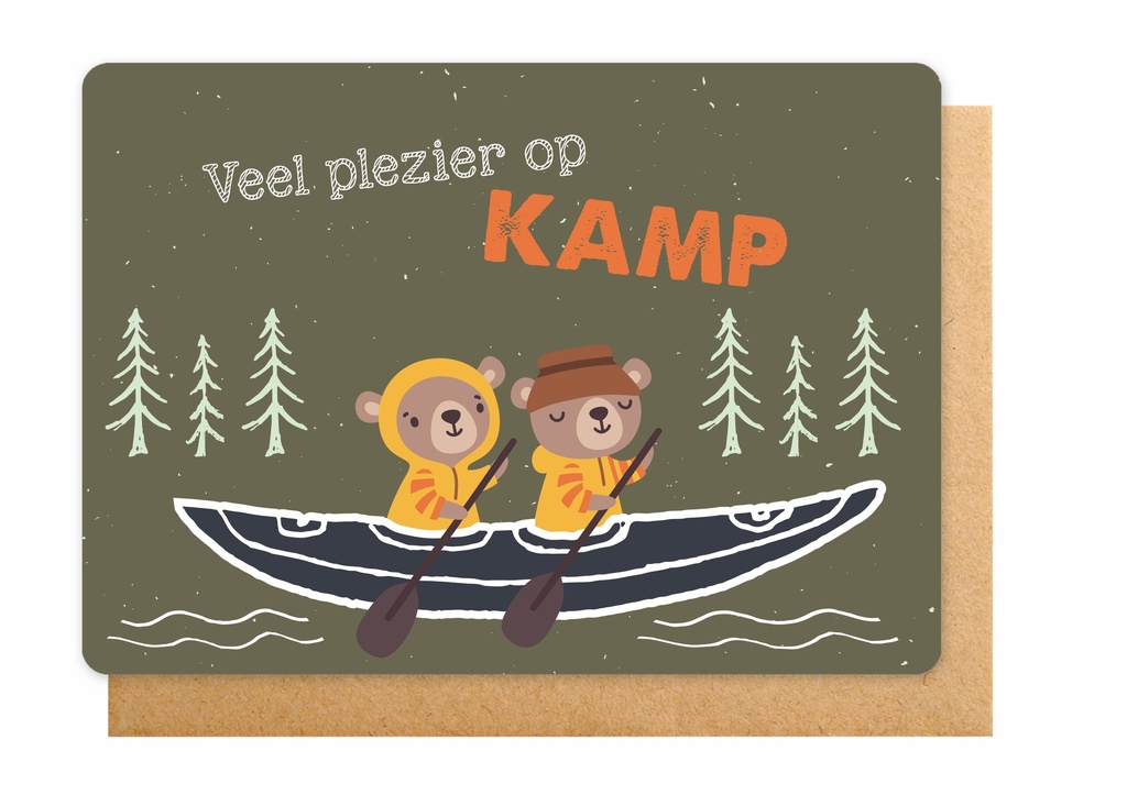 VEEL PLEZIER OP KAMP