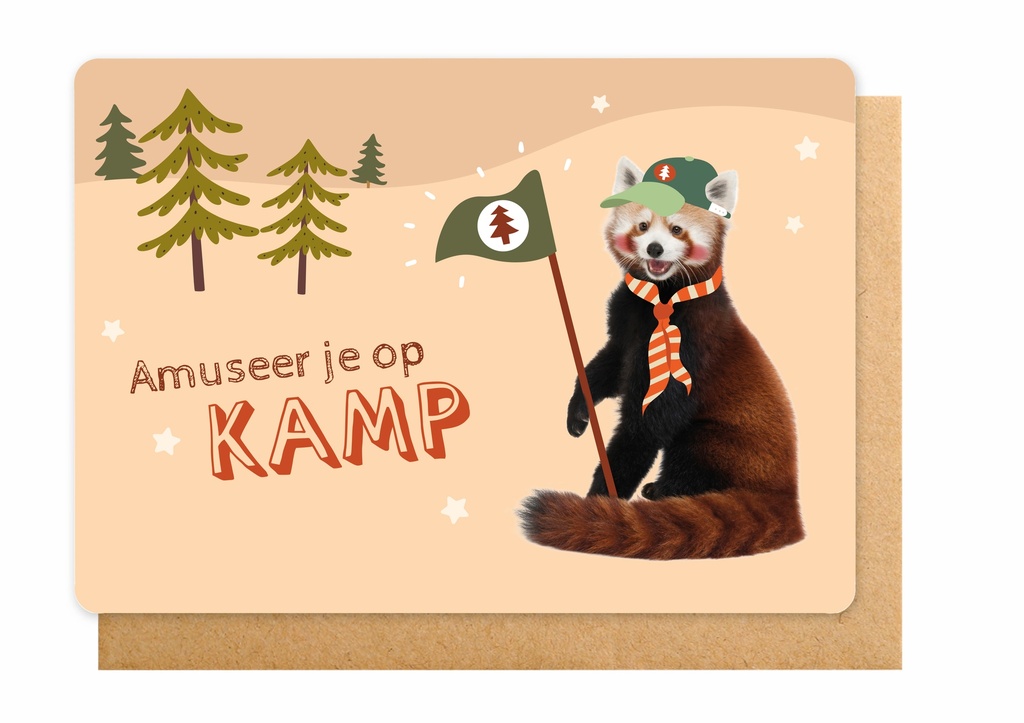 AMUSEER JE OP KAMP