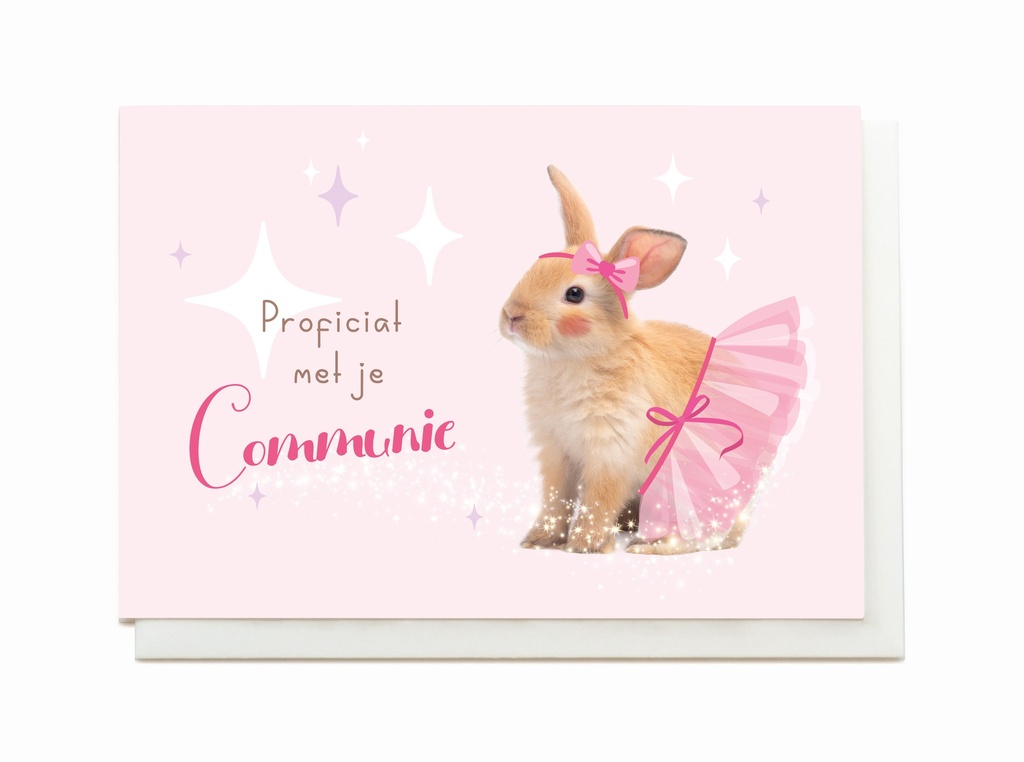 PROFICIAT MET JE COMMUNIE