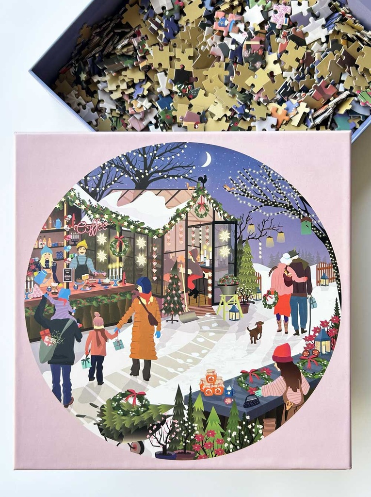 CHRISTMAS MARKET - PUZZLE 1000 PCS