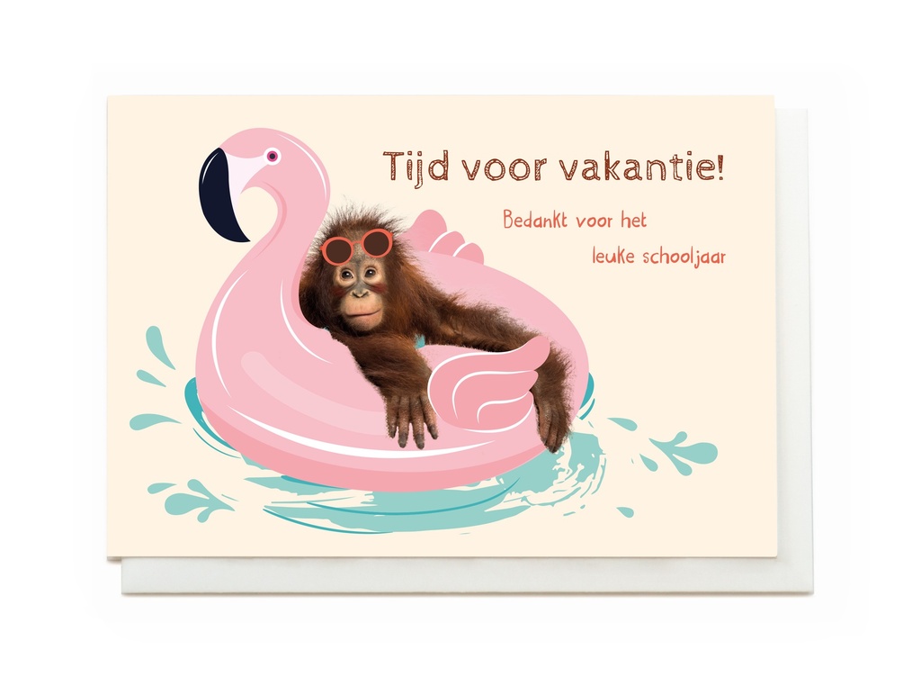 TIJD VOOR VAKANTIE! BEDANKT VOOR HET LEUKE SCHOOLJAAR