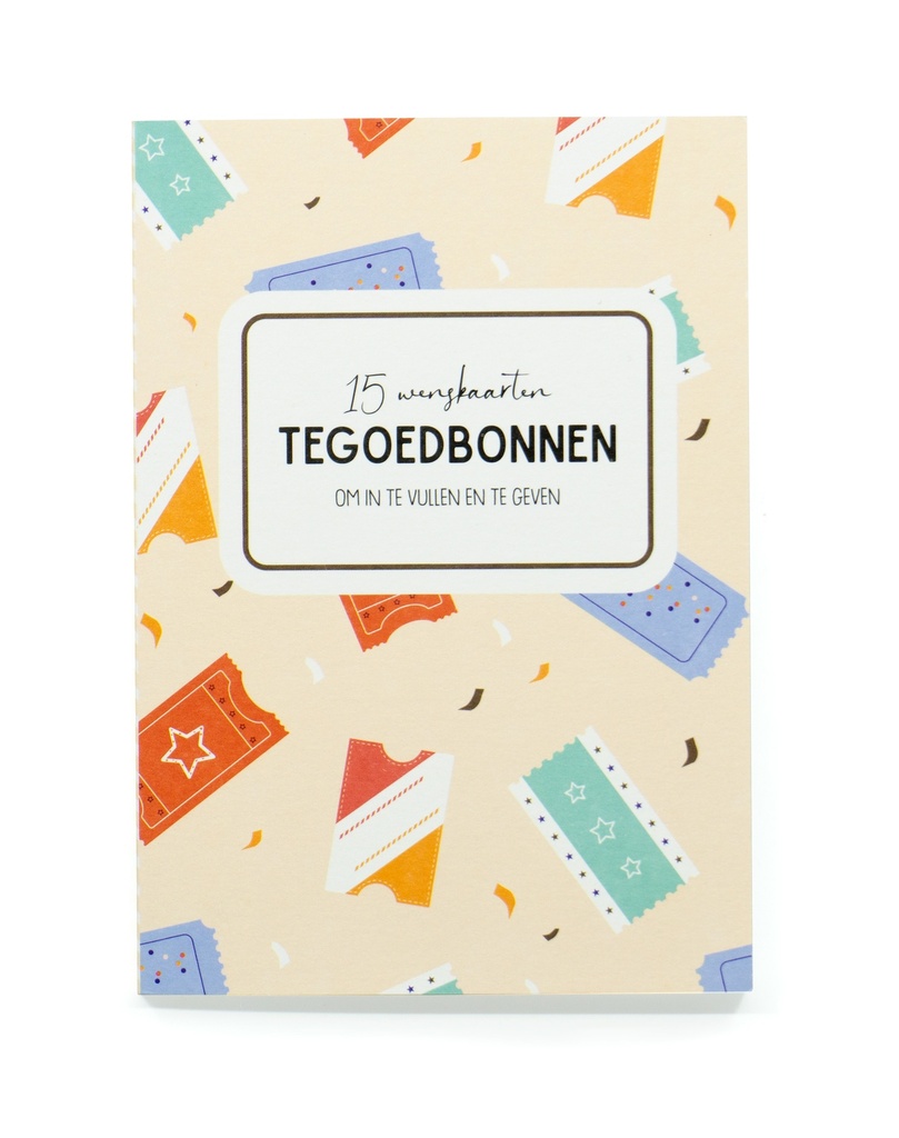 15 WENSKAARTEN TEGOEDBONNEN