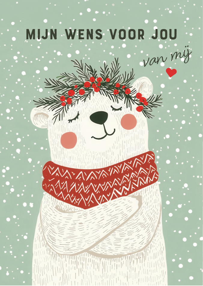 MIJN WENS VOOR JOU VAN MIJ