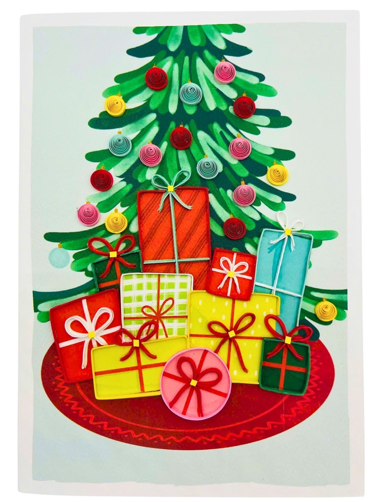CHRISTMAS TREE WITH PRESENTS