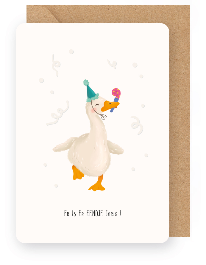 ER IS ER EENDJE JARIG!