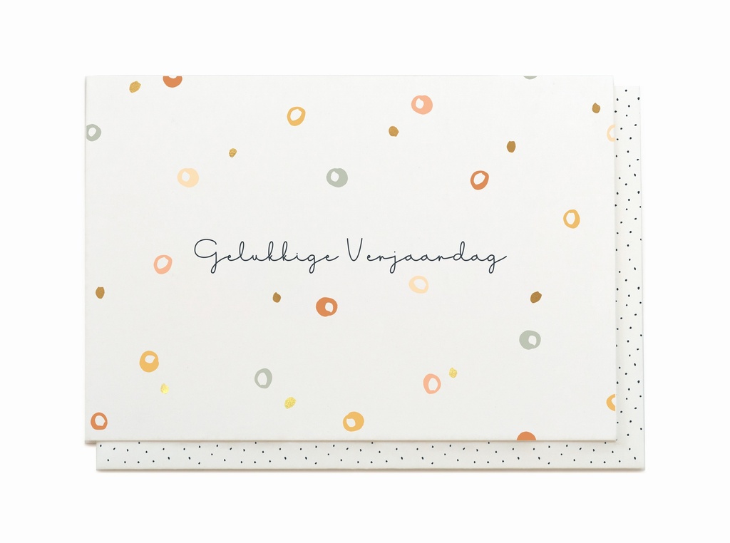 GELUKKIGE VERJAARDAG