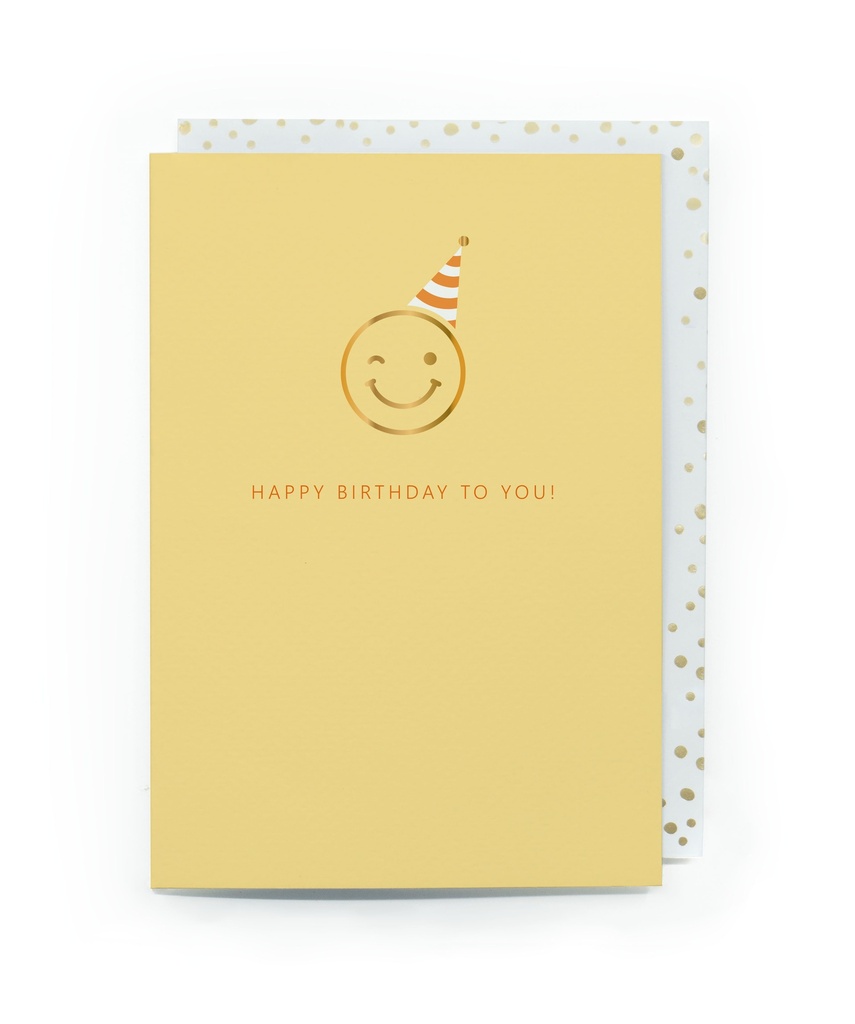 HAPPY BIRTHDAY TO YOU!