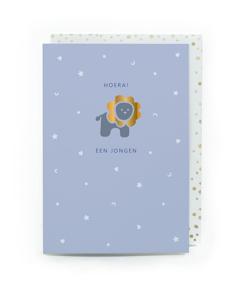 HOERA! EEN JONGEN
