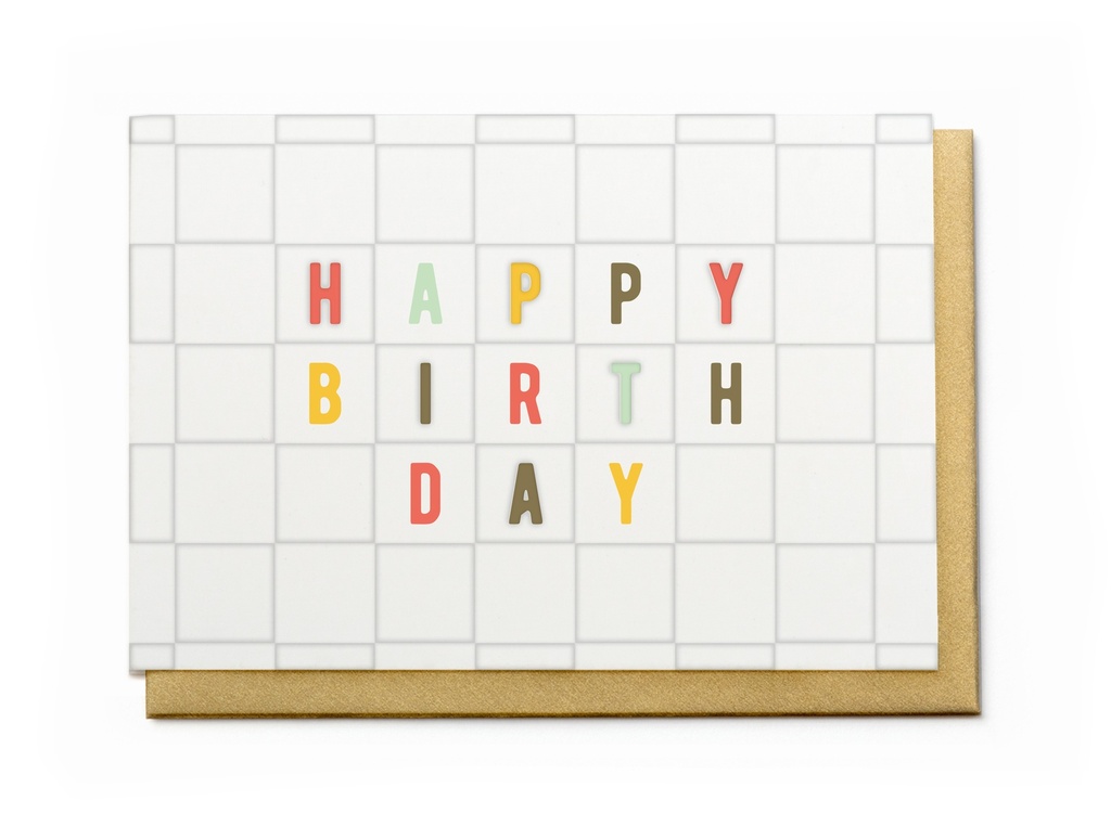 HAPPY BIRTHDAY