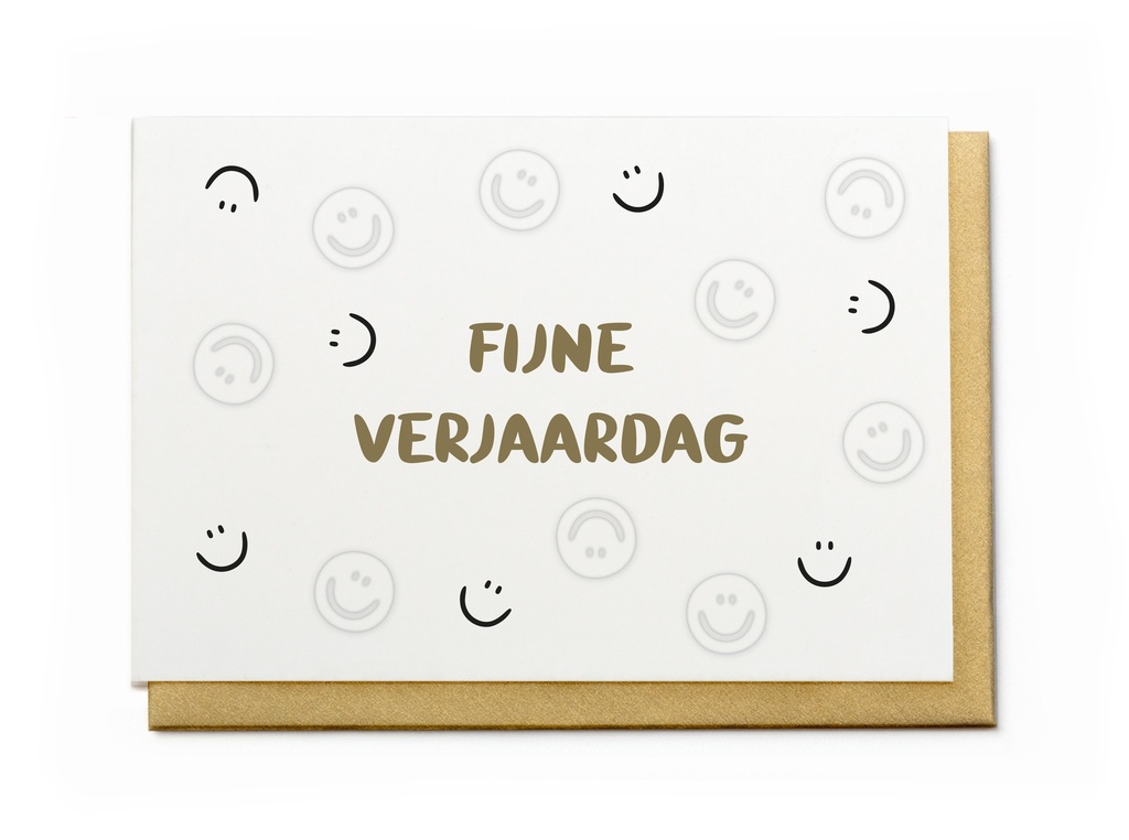 FIJNE VERJAARDAG