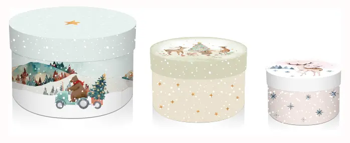 GESCHENKDOZEN FROSTY FOREST