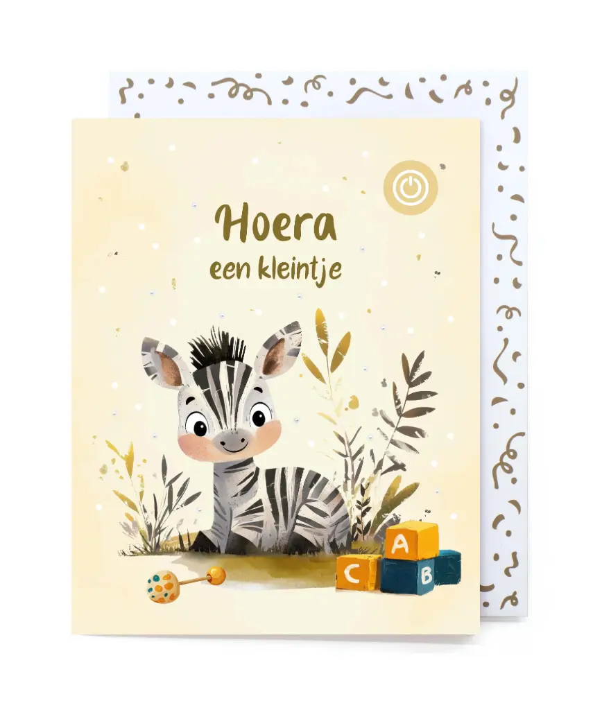 HOERA EEN KLEINTJE