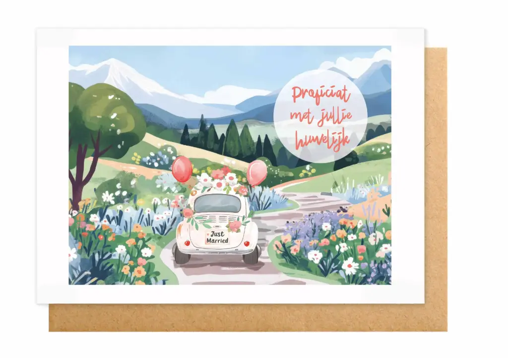 PROFICIAT MET JULLIE HUWELIJK