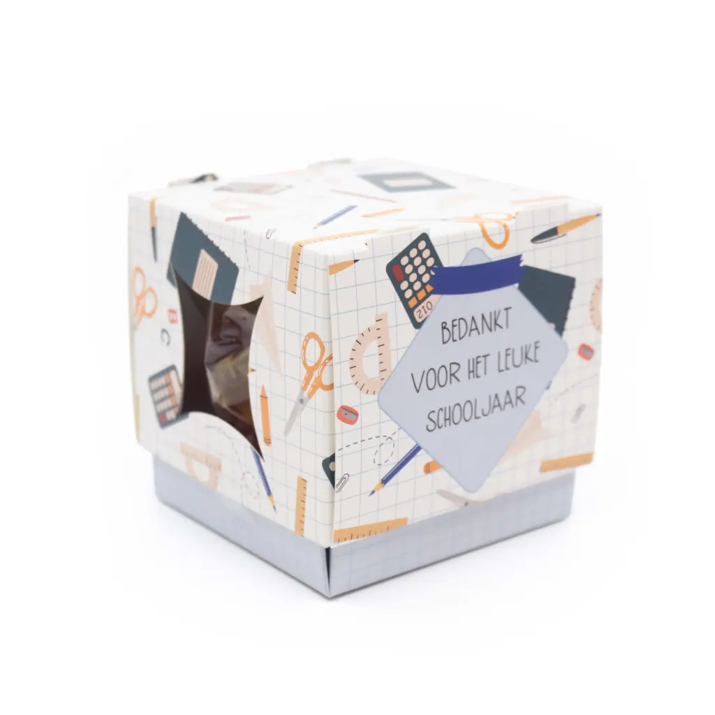 SNOEPDOOSJE BEDANKT VOOR HET LEUKE SCHOOLJAAR