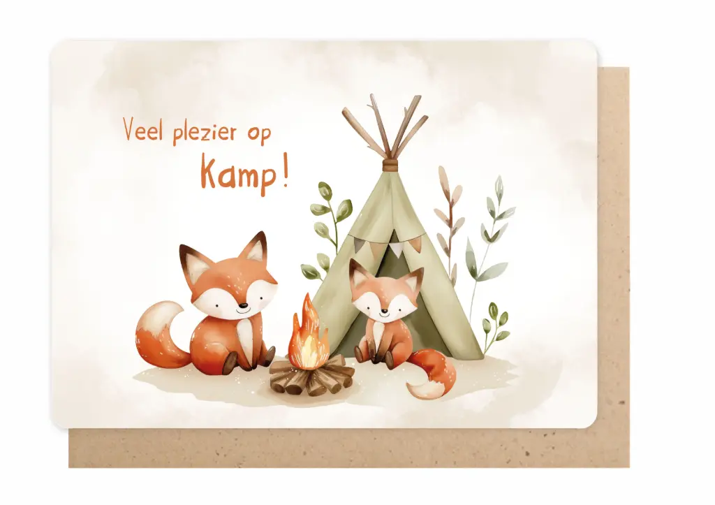 VEEL PLEZIER OP KAMP!