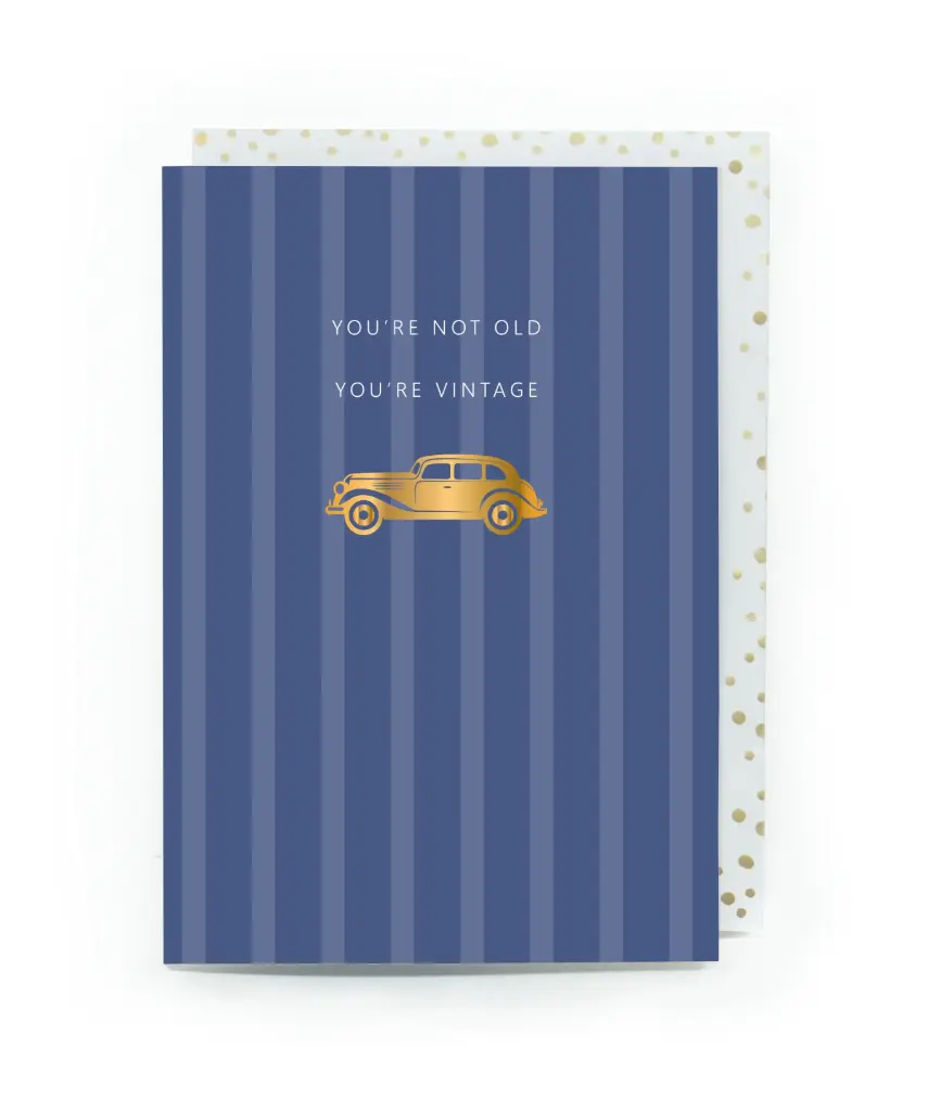 YOU'RE NOT OLD YOU'RE VINTAGE