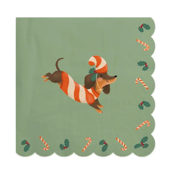 NAPKINS LITTLE STORIES TECKEL