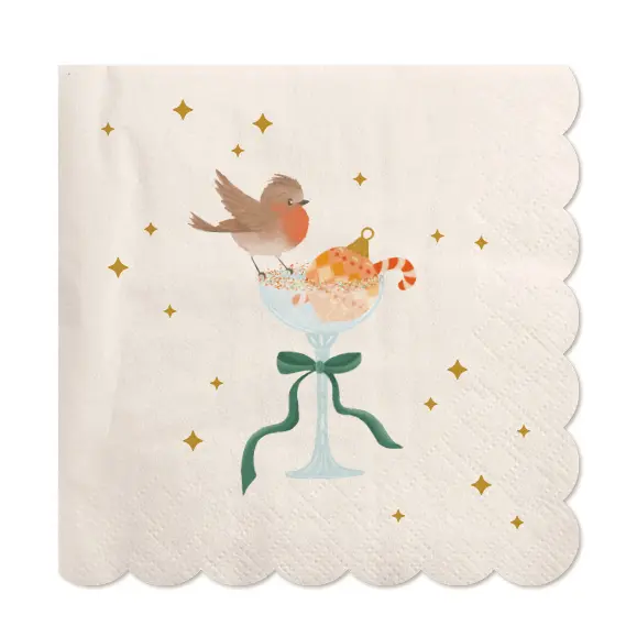 NAPKINS LITTLE STORIES BIRD