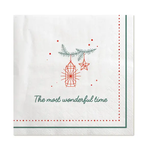 SERVIETTES QUOTOPIA THE MOST WONDERFUL TIME