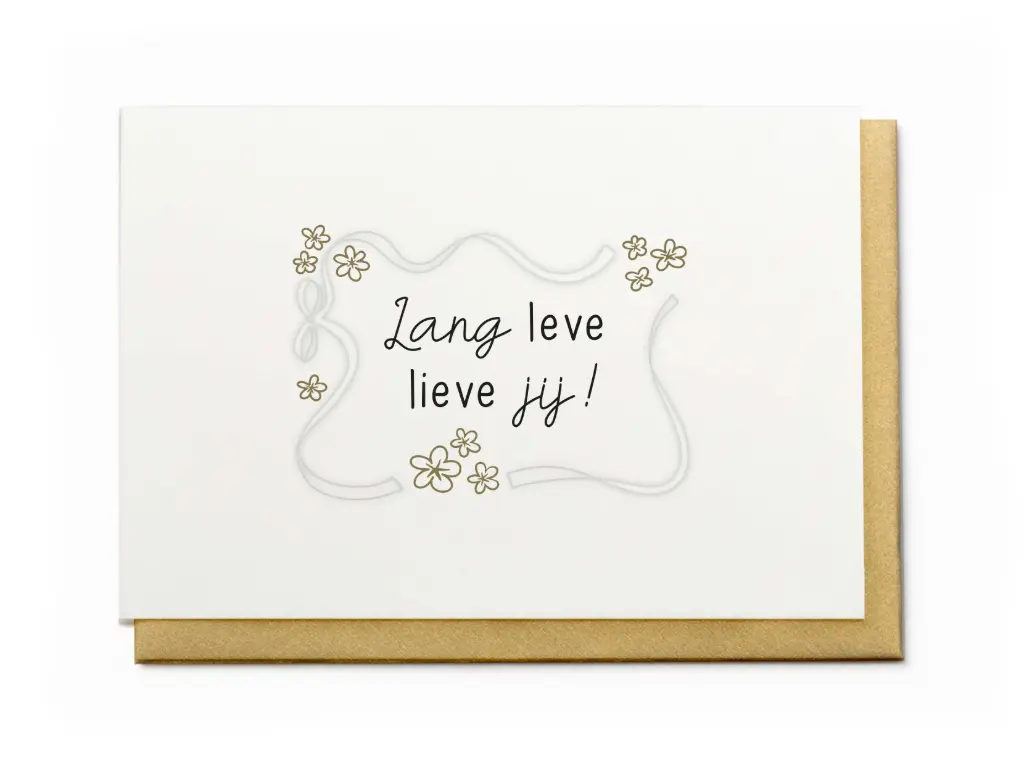 LANG LEVE LIEVE JIJ!