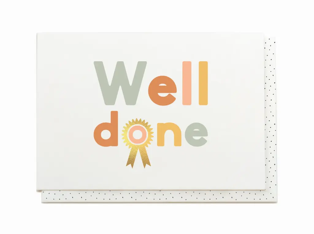 WELL DONE