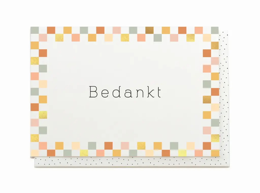 BEDANKT