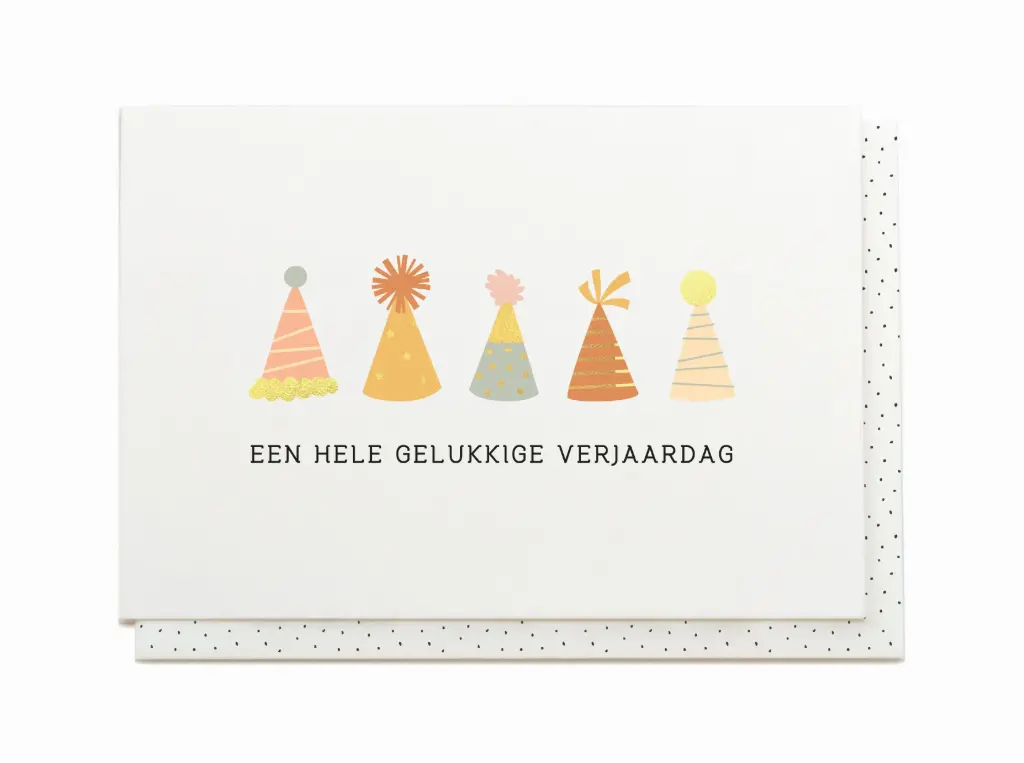 EEN HELE GELUKKIGE VERJAARDAG