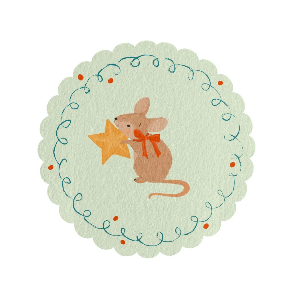 BEER COASTERS LITTLE STORIES MOUSE
