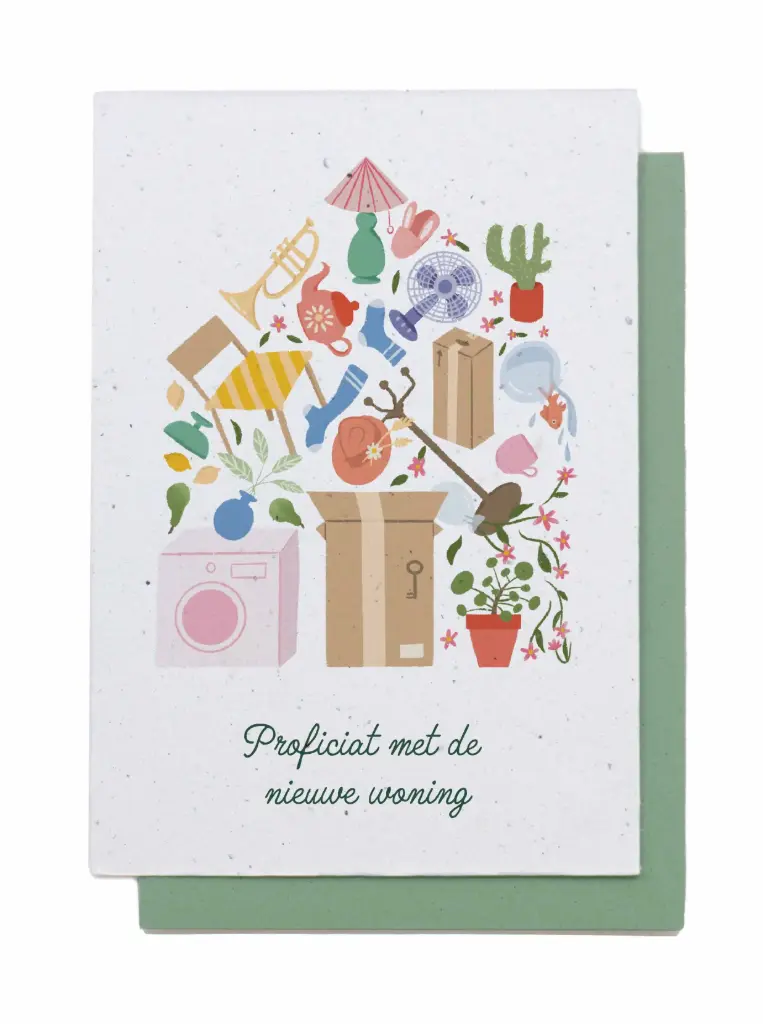 PROFICIAT MET DE NIEUWE WONING