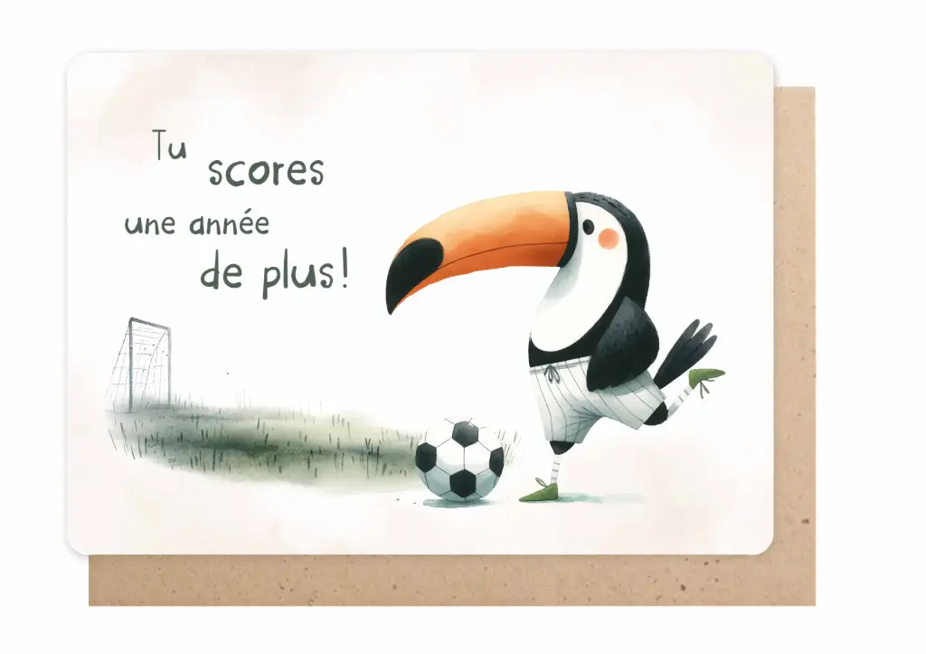 TU SCORES UNE ANNEE DE PLUS!