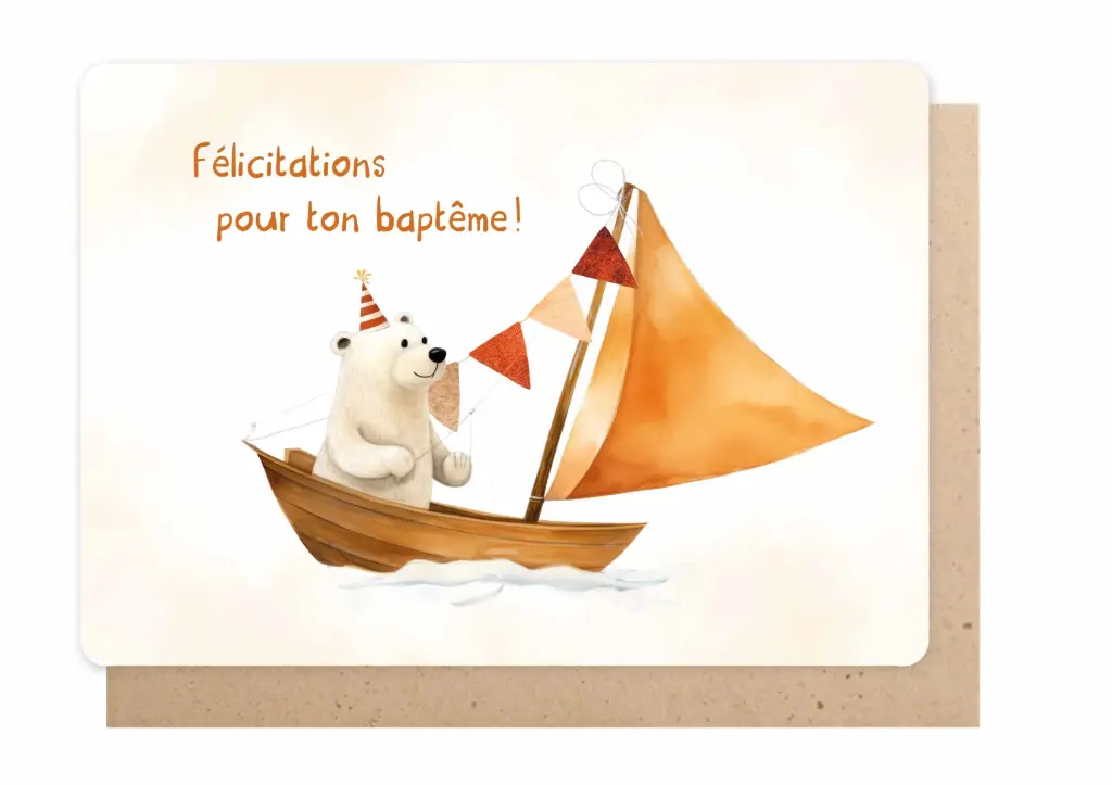 FELICITATIONS POUR TON BAPTÊME!