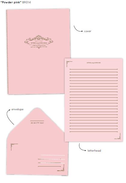 BRIEFPAPIER 'POWDER PINK'