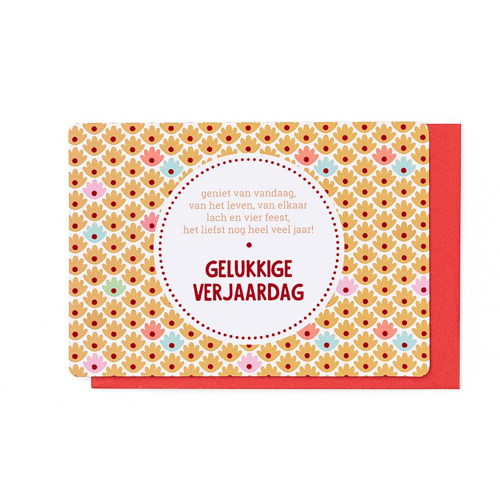 GELUKKIGE VERJAARDAG