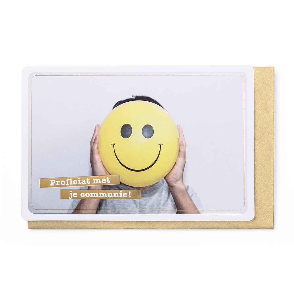 PROFICIAT MET JE COMMUNIE