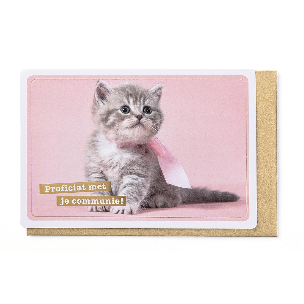 PROFICIAT MET JE COMMUNIE